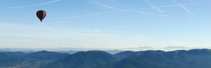 Ballade en Mongolfière au dessus des volcans d'Auvergne